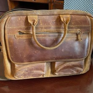 Leather Messenger Bag